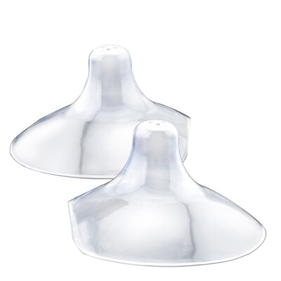 Silicone Nipple Shields 2-Pack (18mm/24mm)